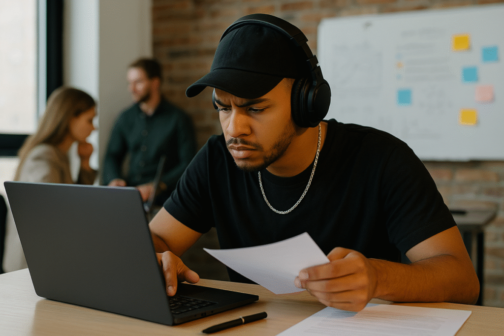 artista urbano emprendedor